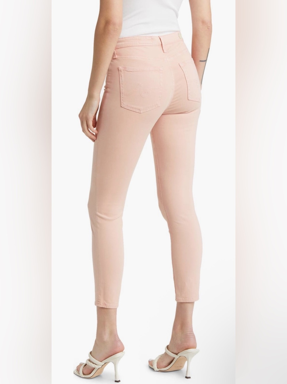 AG The Prima Mid Rise Crop Cigarette Jeans - Picture 2 of 7
